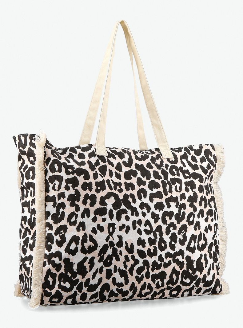 Cartera Totebag de Algodón Estampado-1