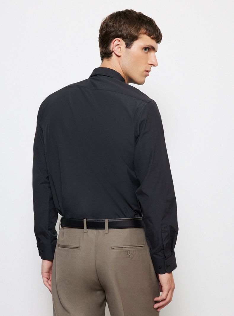 Camisa Vestir Texturada y Fantasía Slim Fit-1