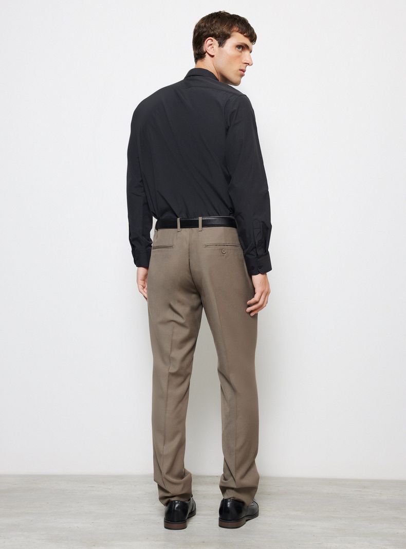 Camisa Vestir Texturada y Fantasía Slim Fit-5