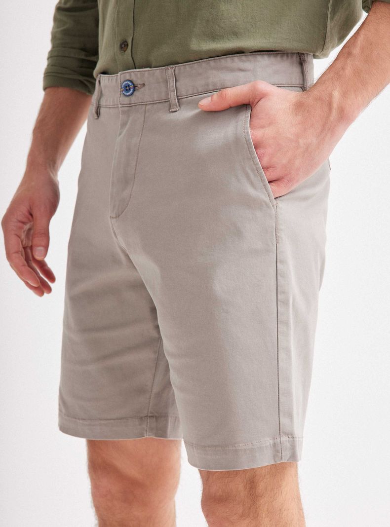 Bermuda Twill Básico Elastano-2