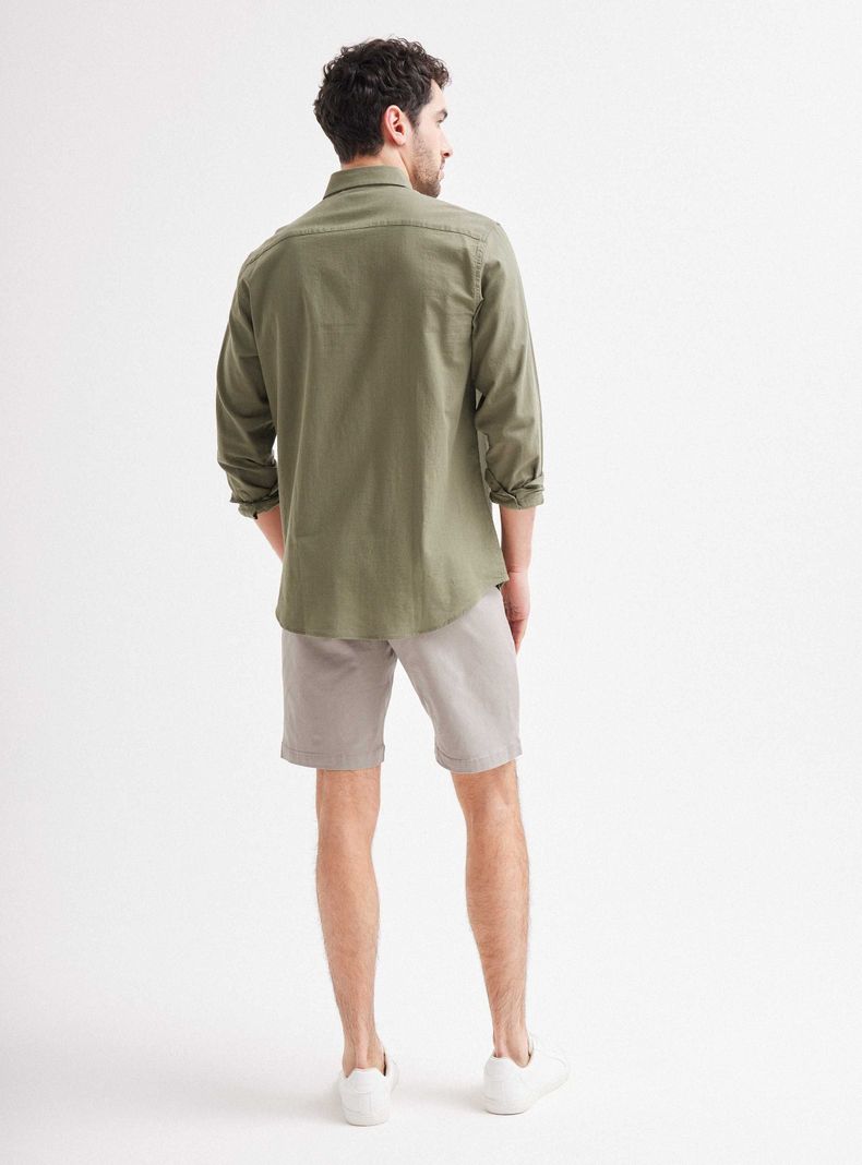 Bermuda Twill Básico Elastano-5