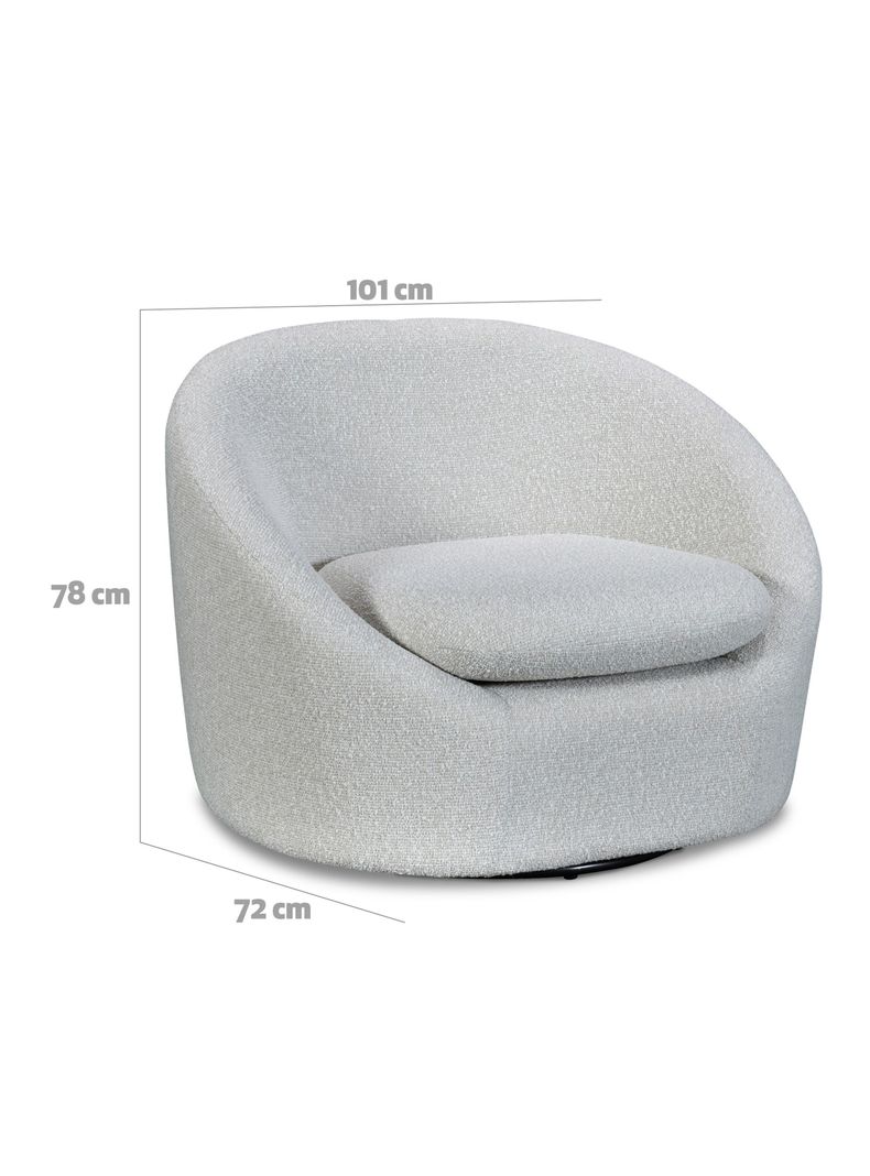 Poltrona Foster Beige Claro-1