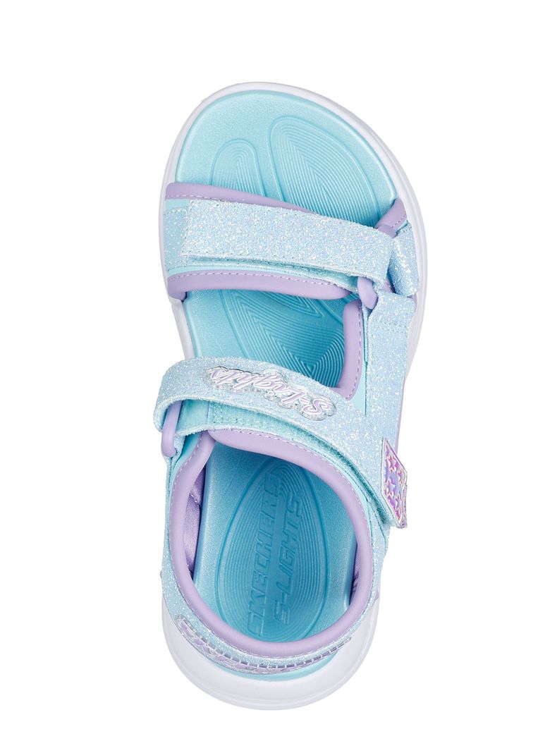 Sandalia Velcro S-Lights Glitter Niña-3