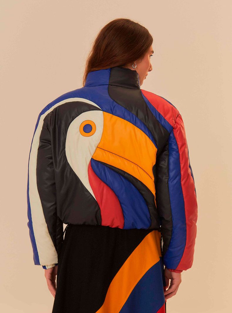 Chaqueta Puffa Detalle Tucán-1