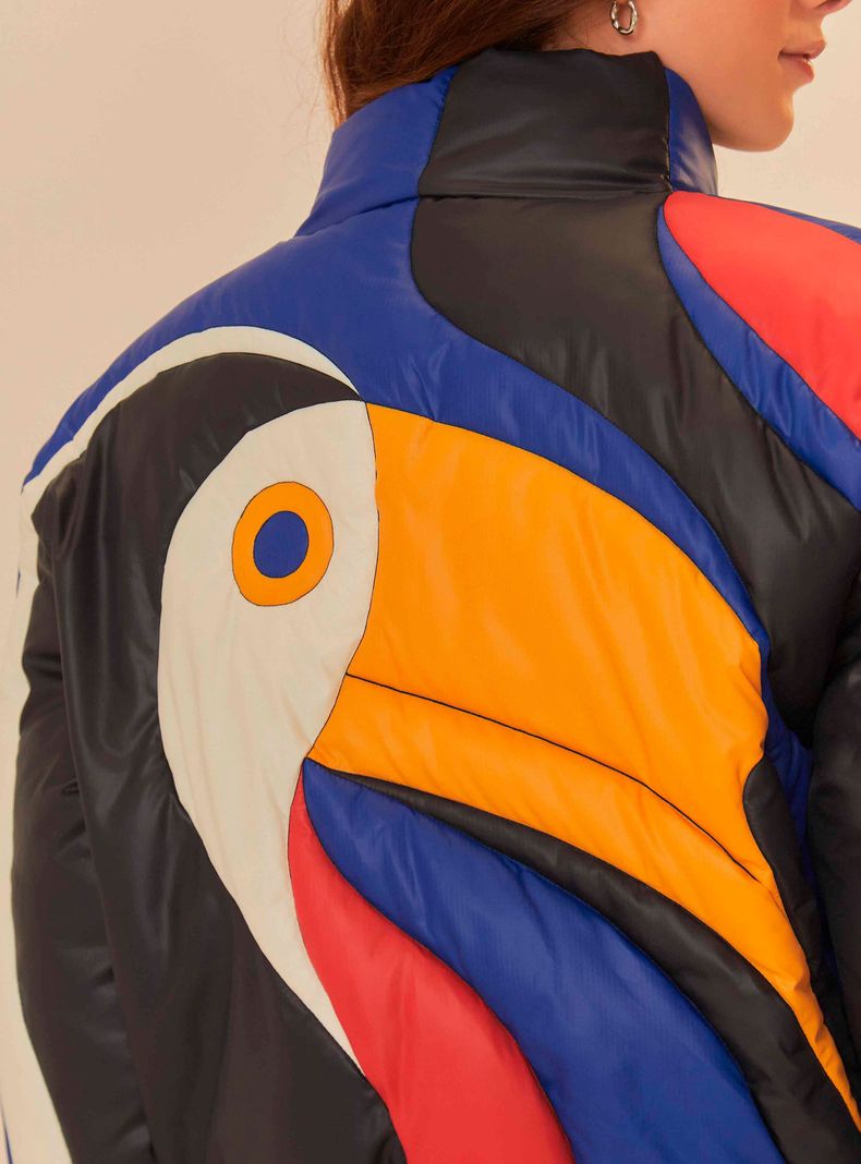 Chaqueta Puffa Detalle Tucán-2