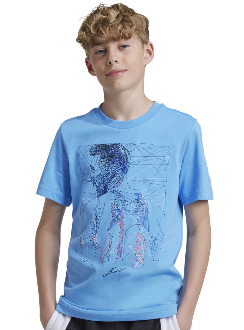 Polera Football/Soccer y Messi G T Niño-2