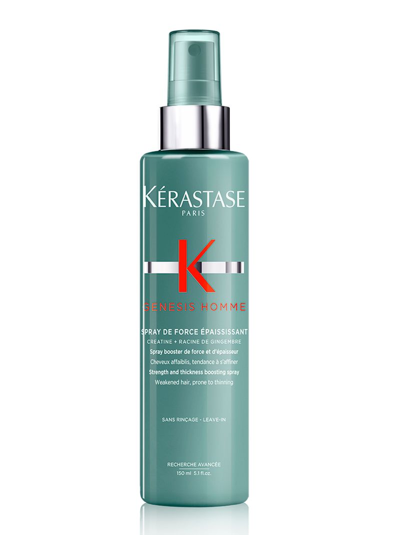 Spray Potenciador Cabello Frágil De Force Épaississant Genesis Homme 150ml-0