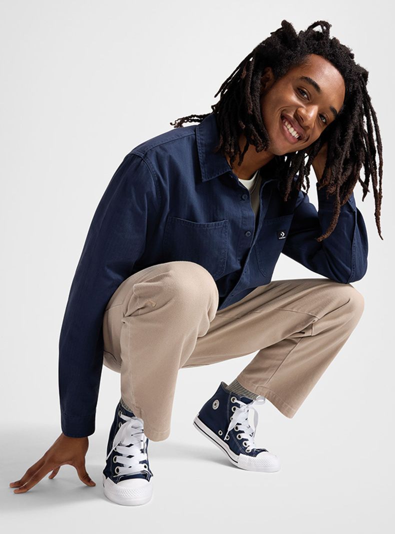 Camisa Woven Button Down Washed-2