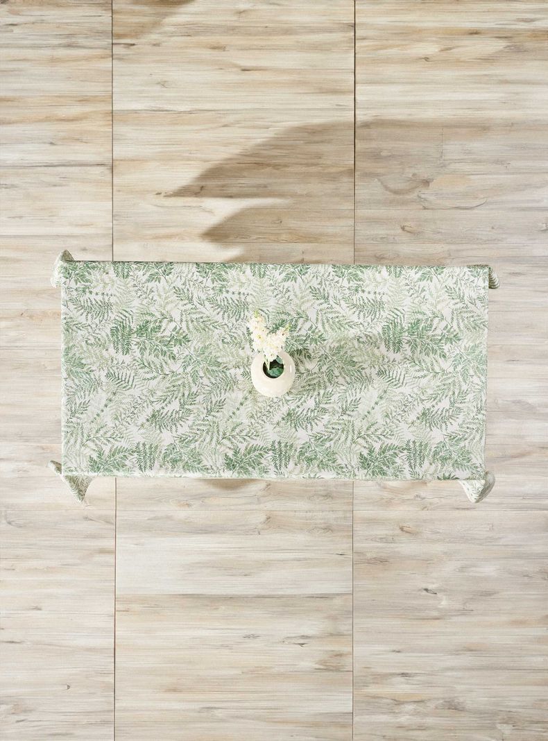 Mantel Helecho Antimanchas 150x250 cm-1