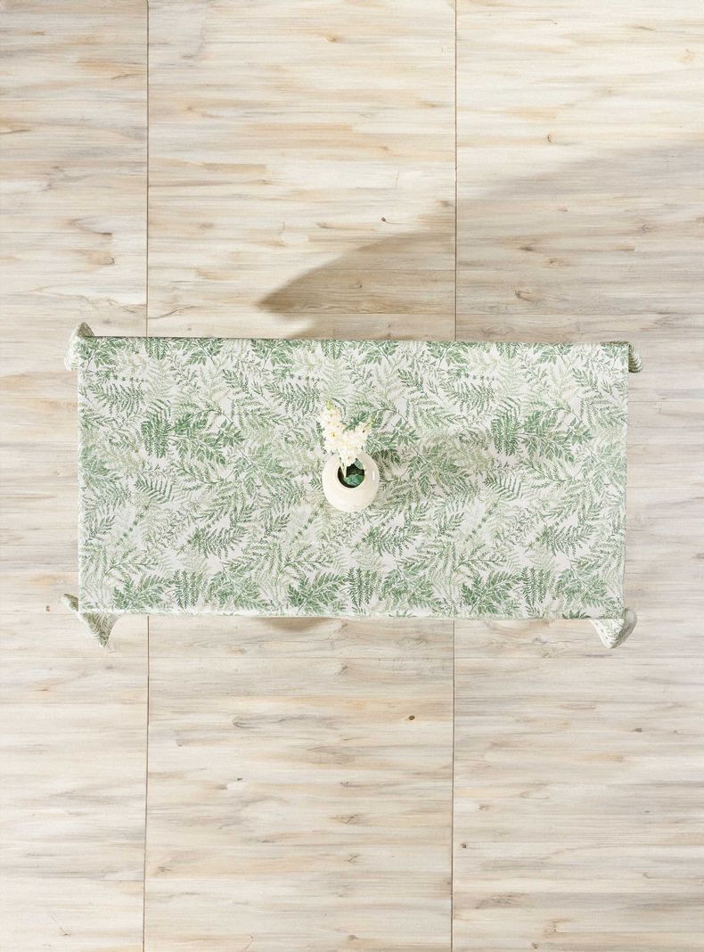 Mantel Helecho Antimanchas 180x310 cm-2
