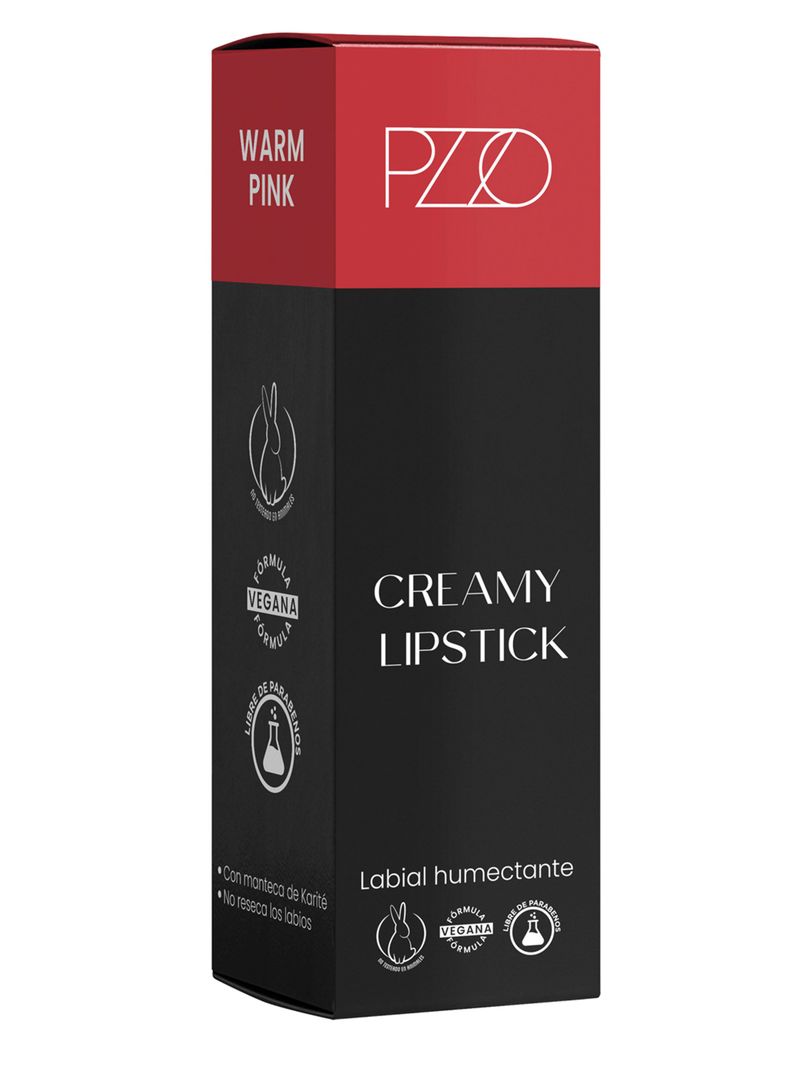 Labial Creamy Lipstick Warm Pink-1
