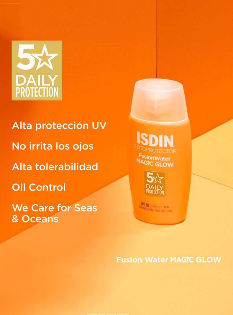 Fotoprotector ISDIN Fusion Water Magic GLOW SPF30-5
