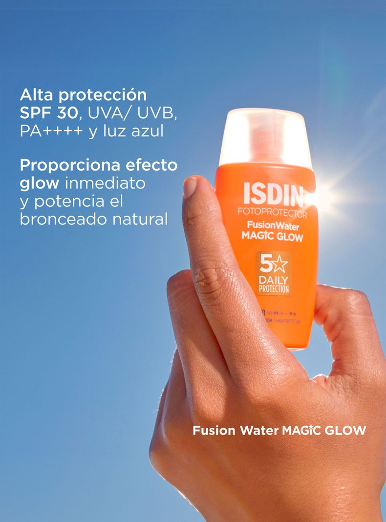 Fotoprotector ISDIN Fusion Water Magic GLOW SPF30-3