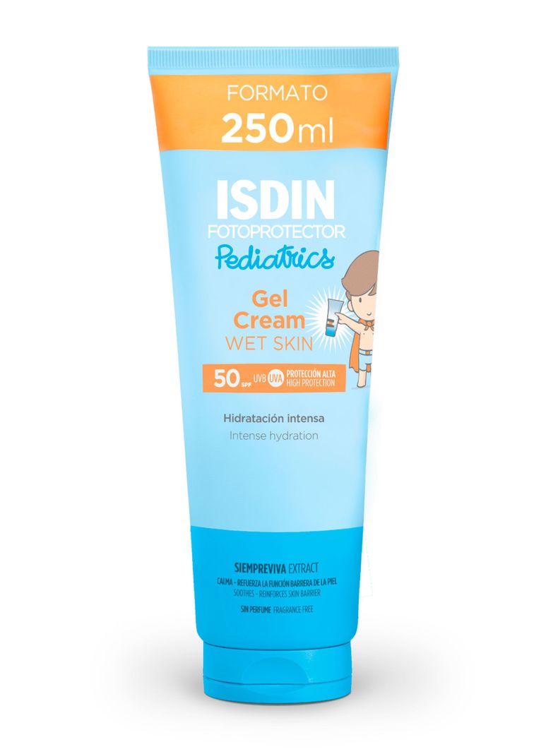 Fotoprotector Gel Cream Pediatrics SPF 50 250 ml ISDIN