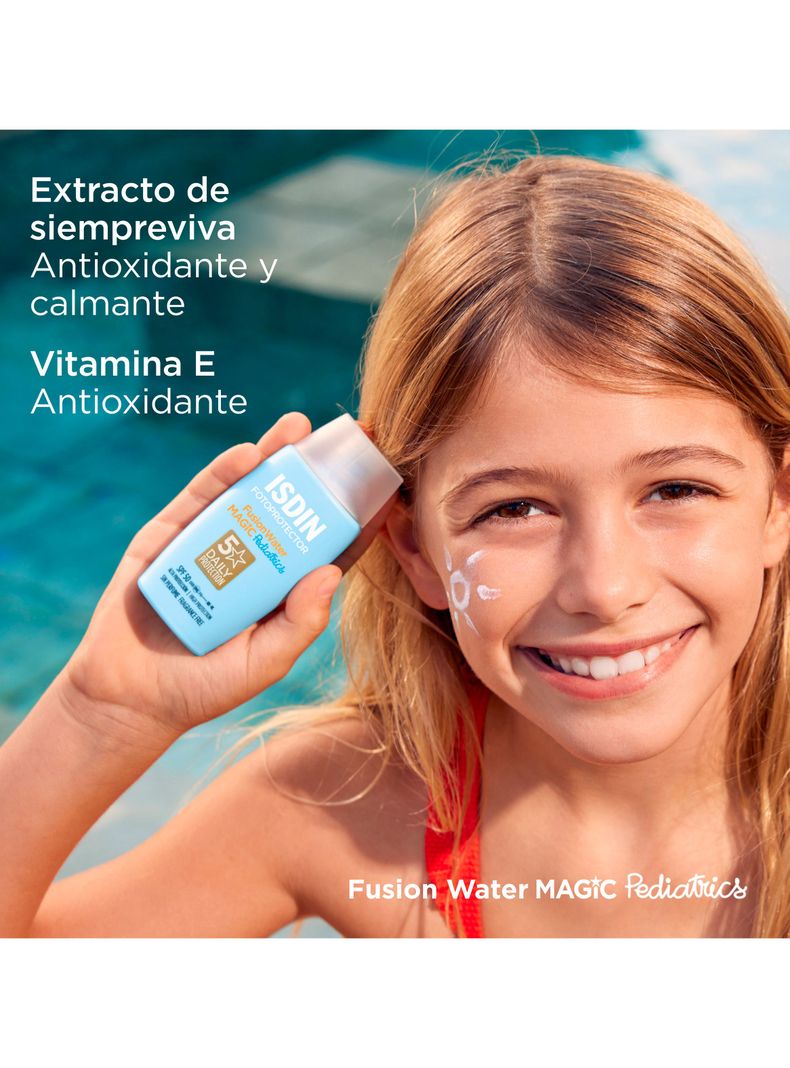 Isdin Fotoprotector Fusion Water Magic Pediatrics Spf50 50 ml-2