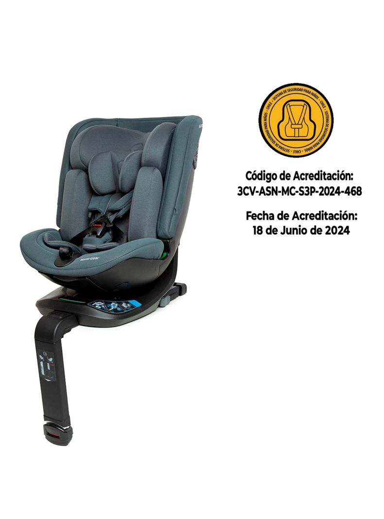 Silla Auto Convertible Spinel 360° Plus 012 Authentic Graph-1