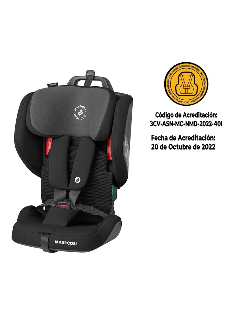 Silla Auto Combinada Nomad Authentic Black-1