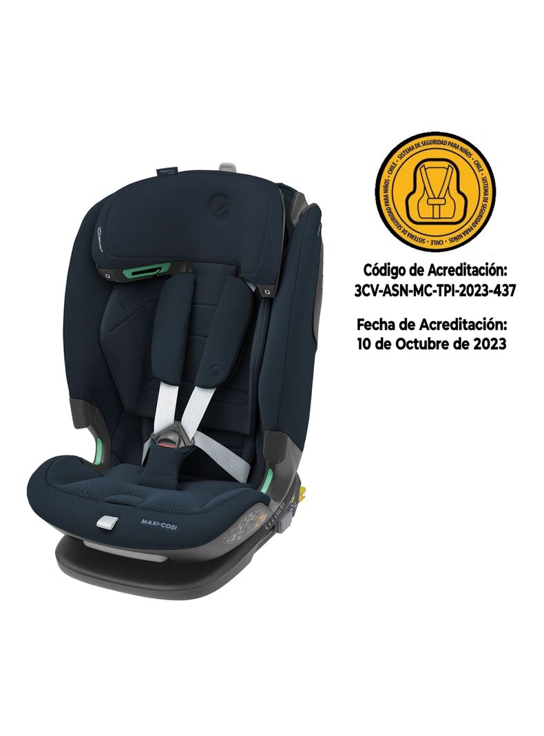 Silla Auto Combinada Titan Pro I-Size Authentic Blue-1