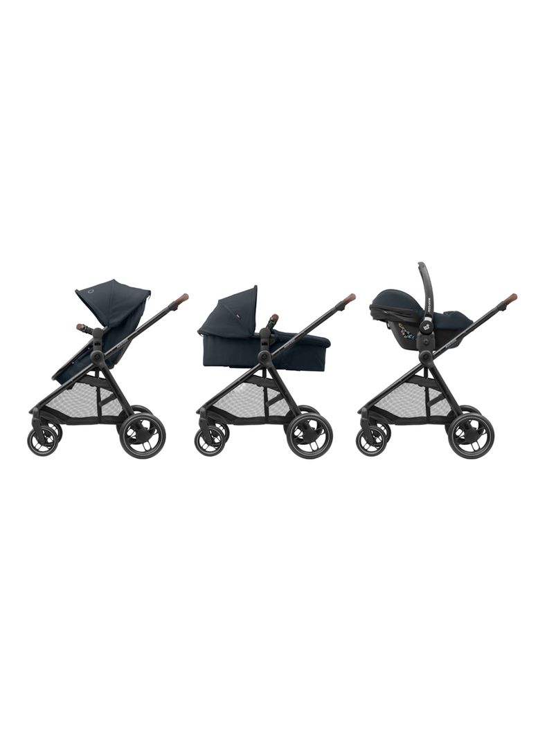 Coche Travel System Zelia 3 + Pebble 360° + Family Fix-5
