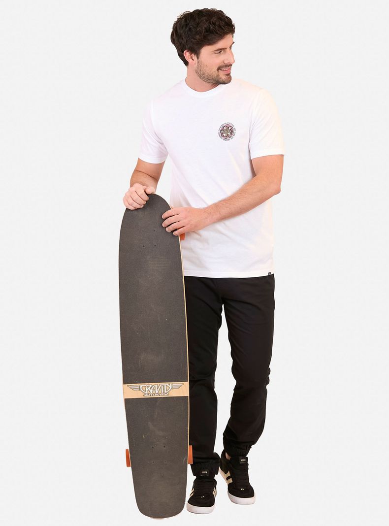 Polera Print Back Logo Nature-3