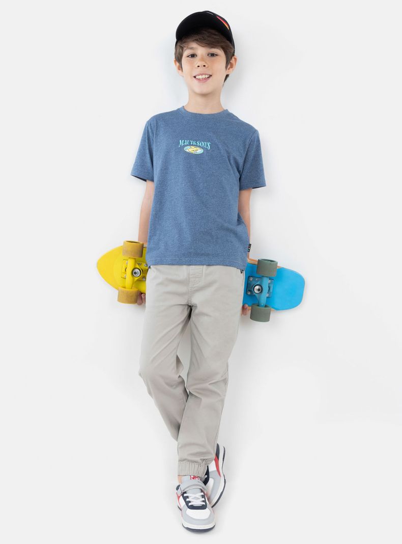 Polera Shark Manga Corta Infantil-3