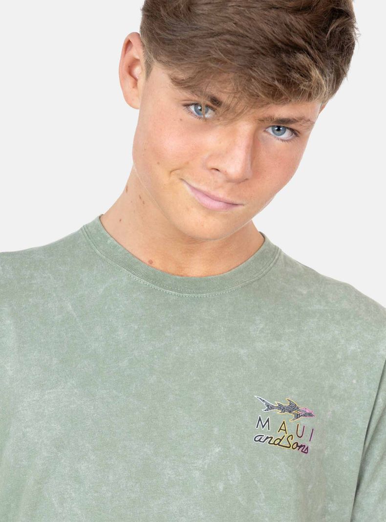 Polera Anml Shark Manga Corta-2