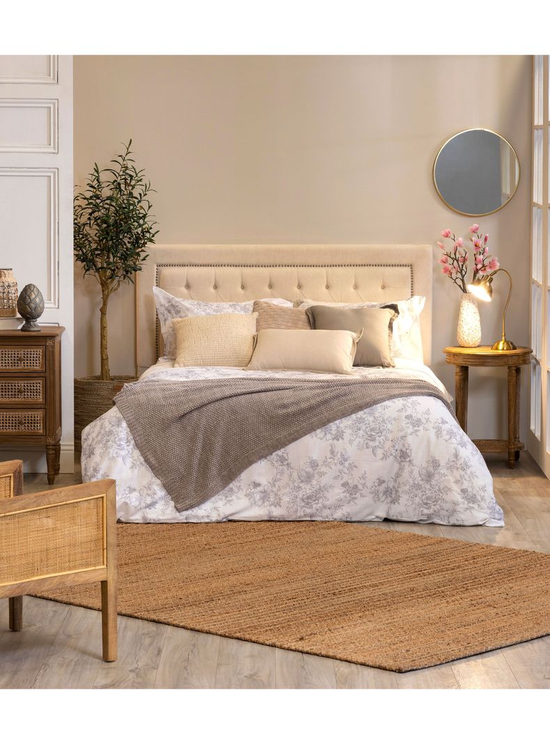 Mesa Lateral Helena Junco Redonda 50 cm Natural-5
