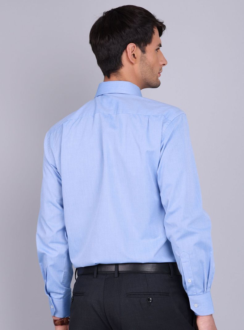 Camisa Fantasía Regular Fit Texturada Manga Larga-1