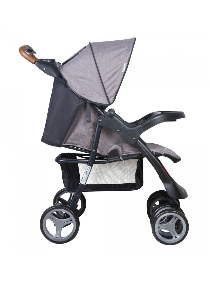 Coche Infanti Travel System Pompeya Gris-2