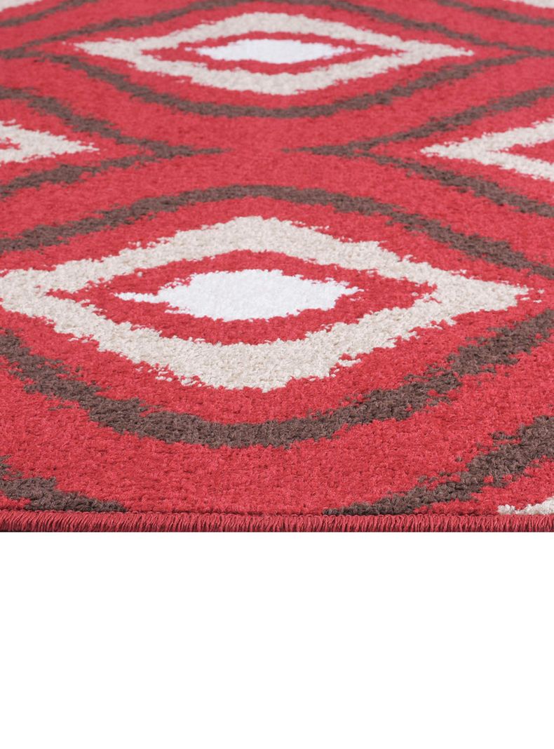 Alfombra Kaleb Rojo 180 x 275 cm Ovalado-1