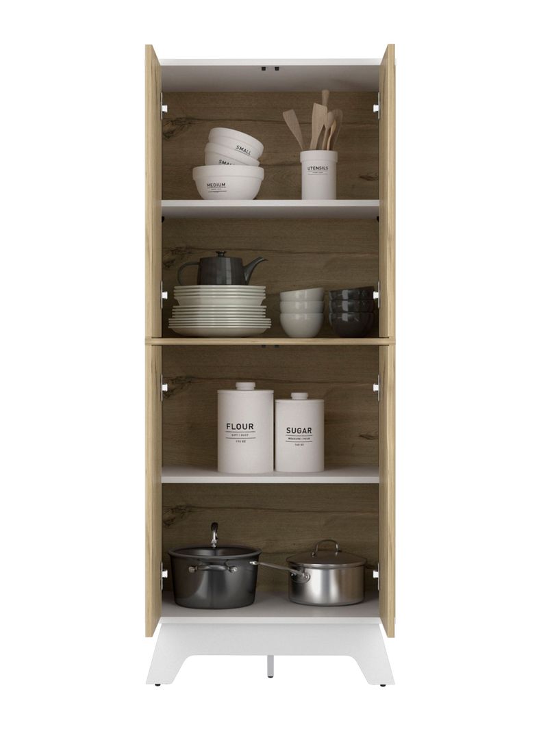 Alacena de Cocina BiColor Blanco Duna Melamina-1