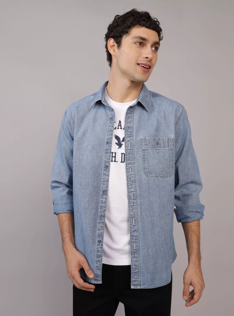 Camisa AE Denim-0