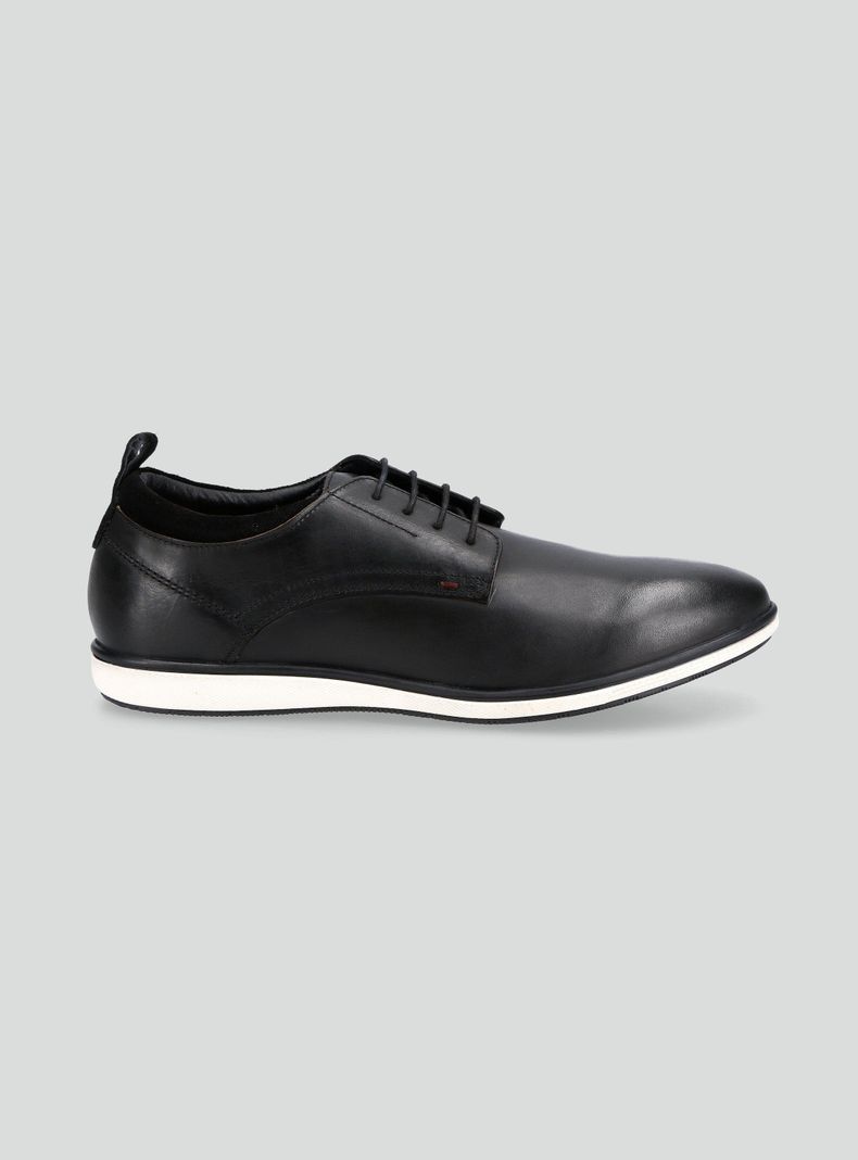 Zapato Casual Cuero Sport Cordones Hombre-1