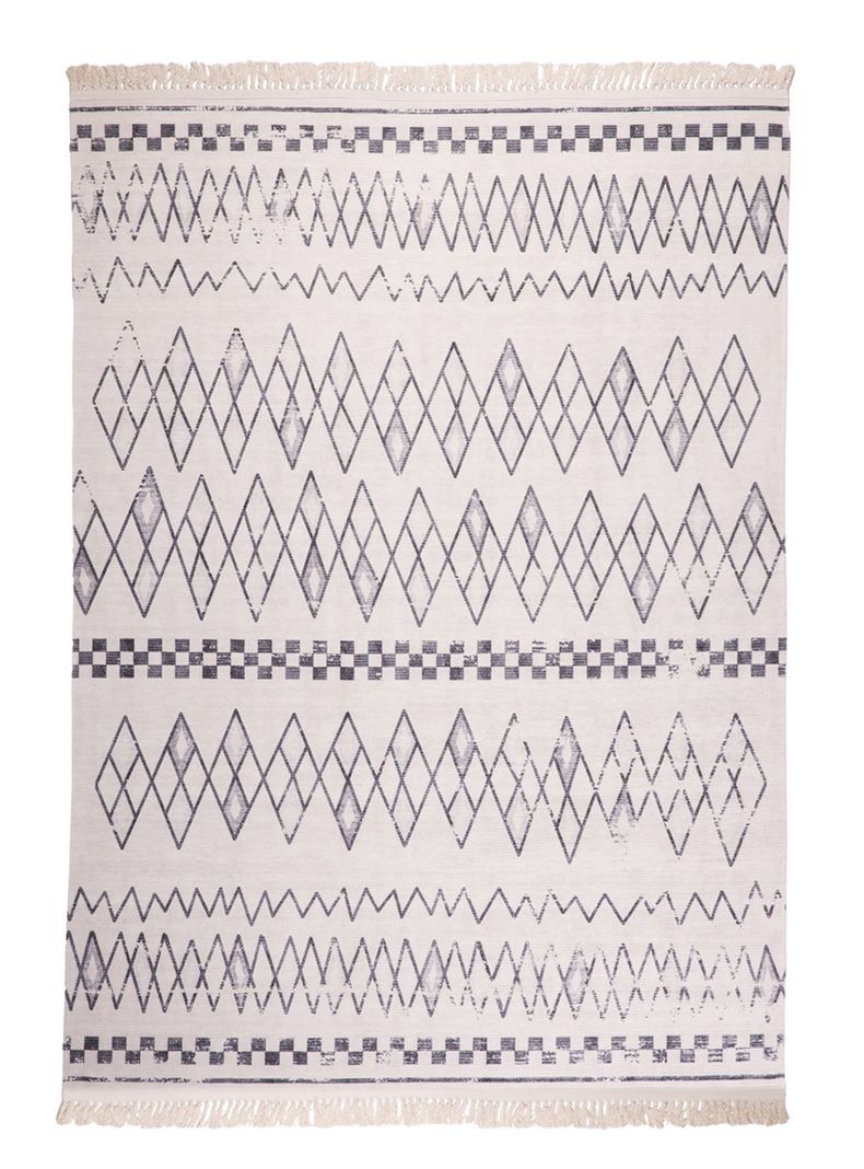 Alfombra Kelim Crema 200 x 300 cm-0