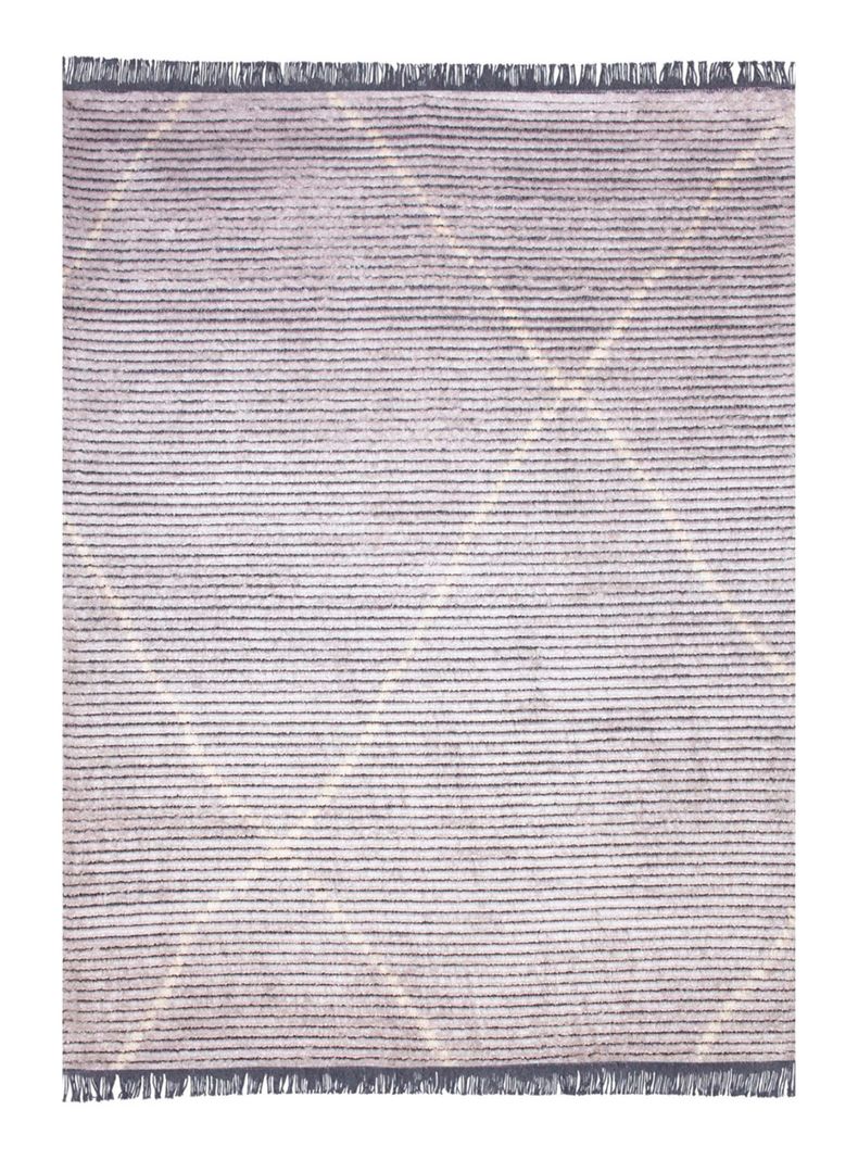 Alfombra Mystiq Gris Líneas 200 x 290 cm-0