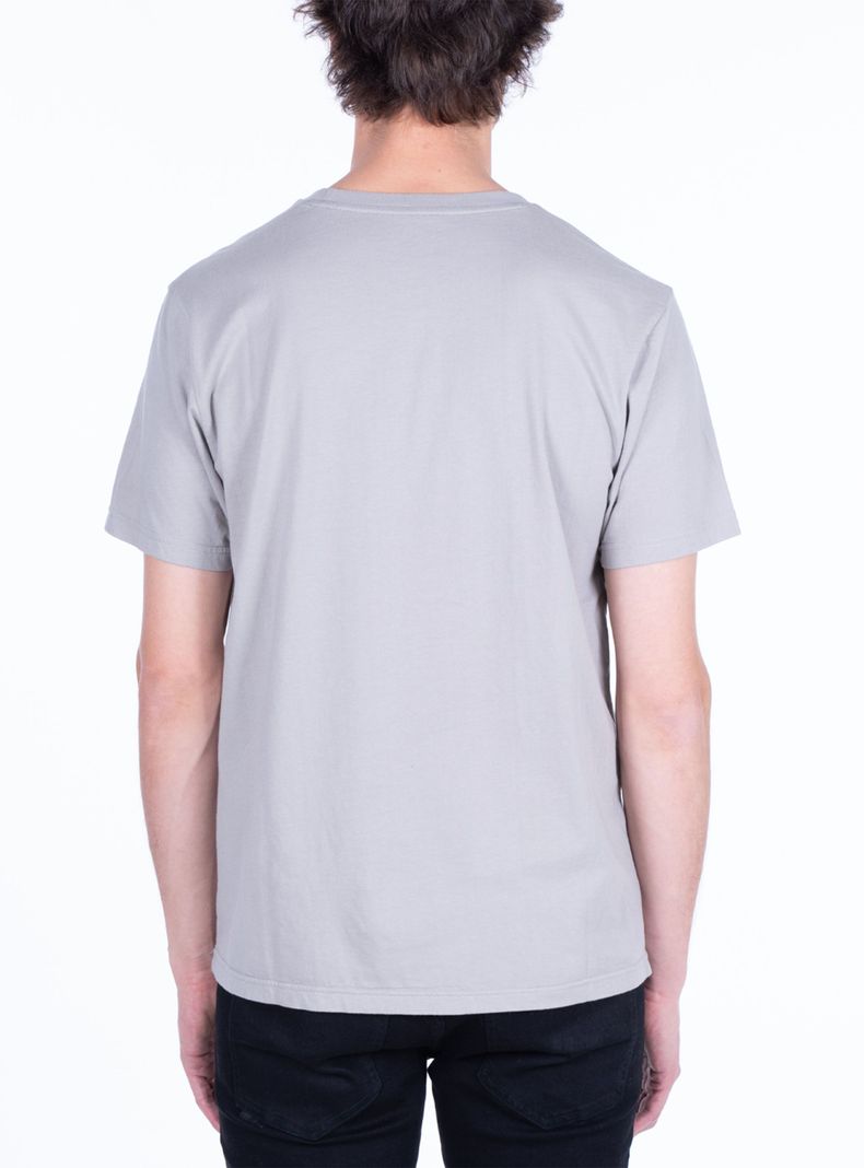 Polera Manga Corta Silicone Wash Front Print-1