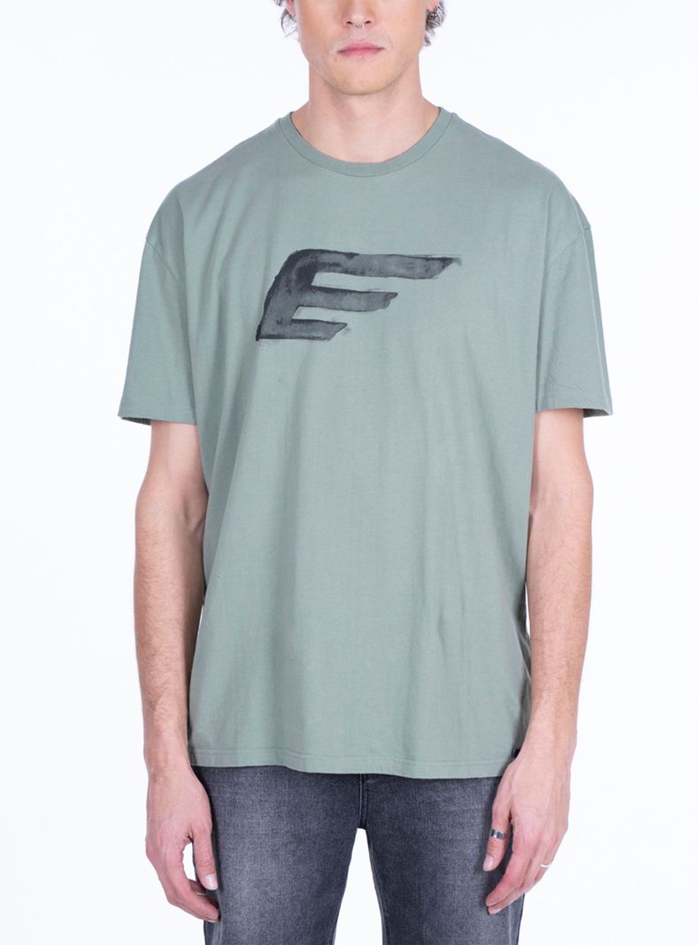Polera Manga Corta Silicone Wash E Flores-0