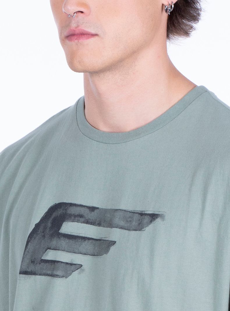 Polera Manga Corta Silicone Wash E Flores-2