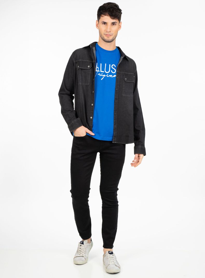 Polera Silicone Wash Originals Central Azosmed-3