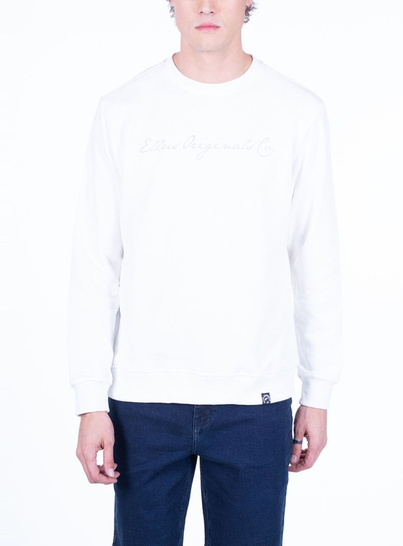 Polerón Manga Larga Crew Neck Terry Silicone Wash-0