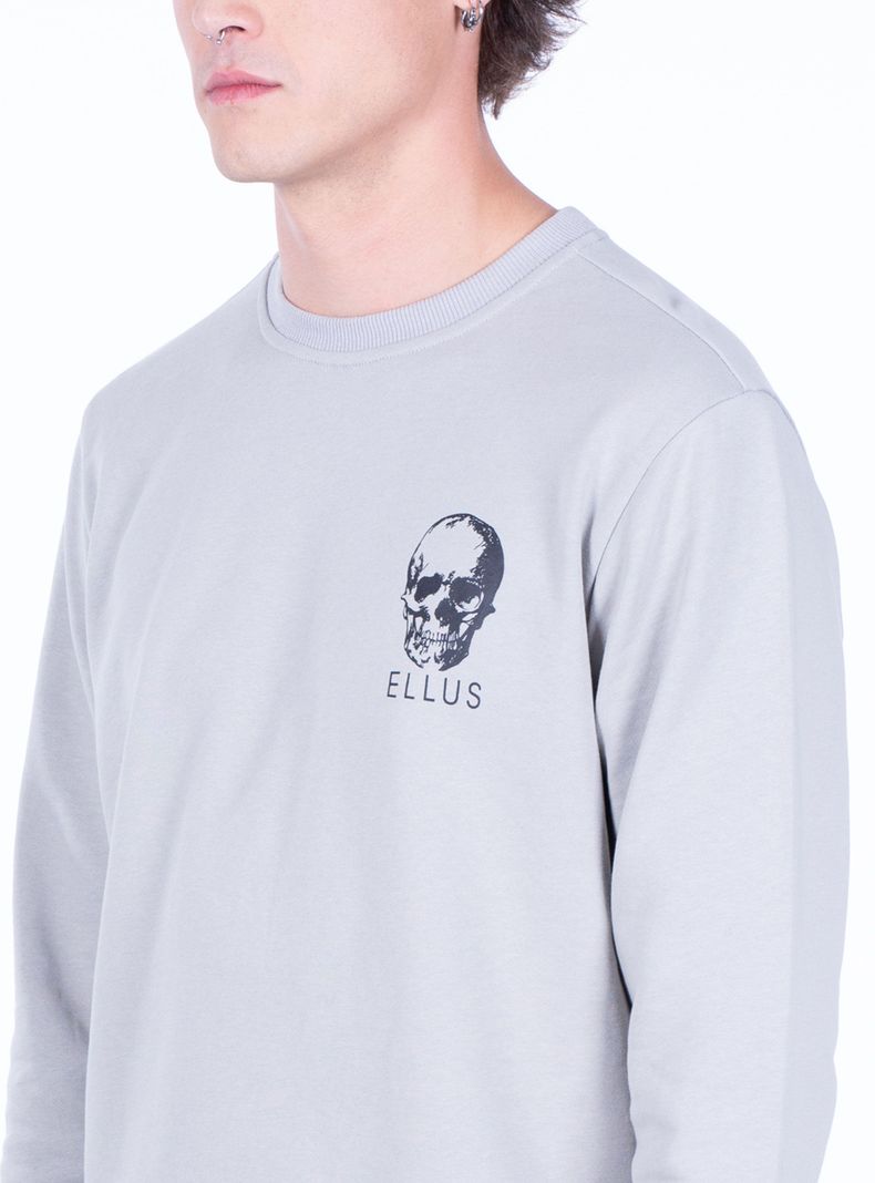 Polerón Cuello Redondo Print Calavera-2