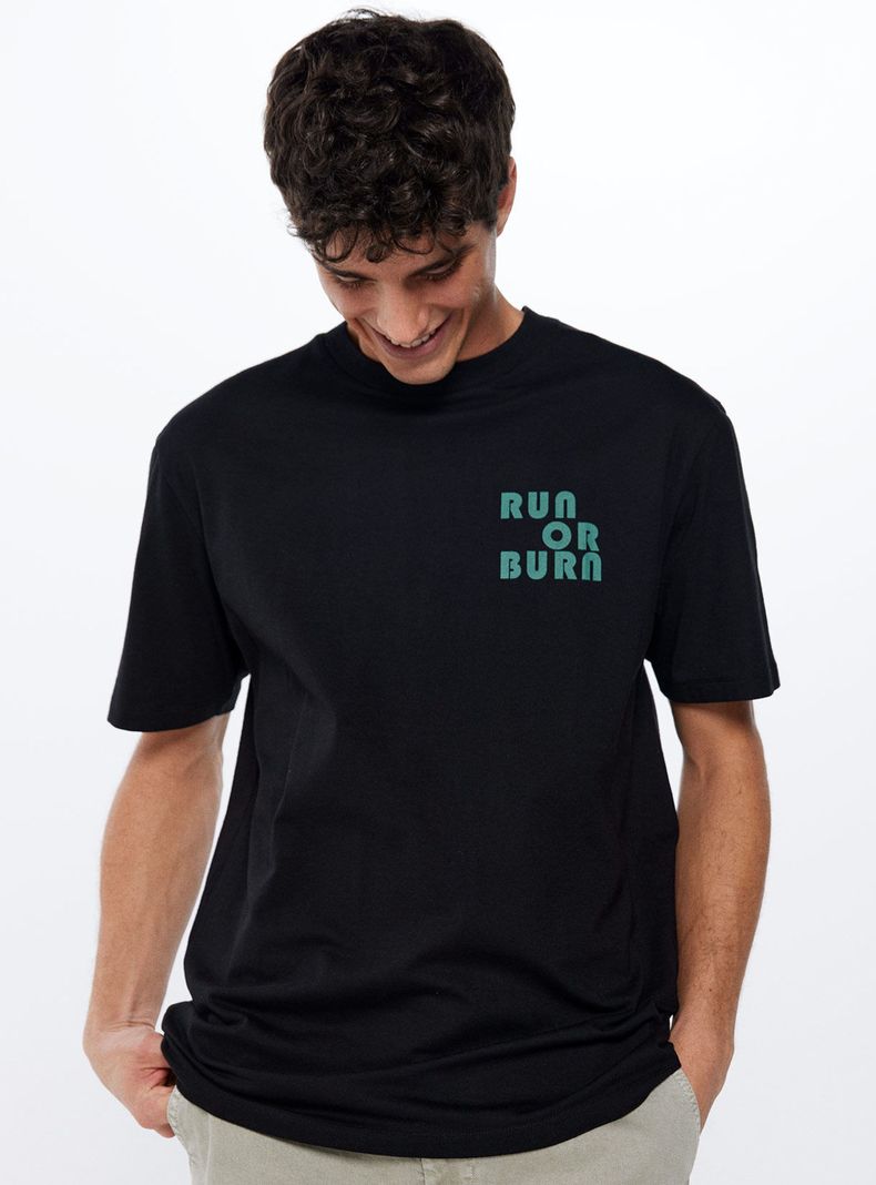 Polera Run Or Burn Model