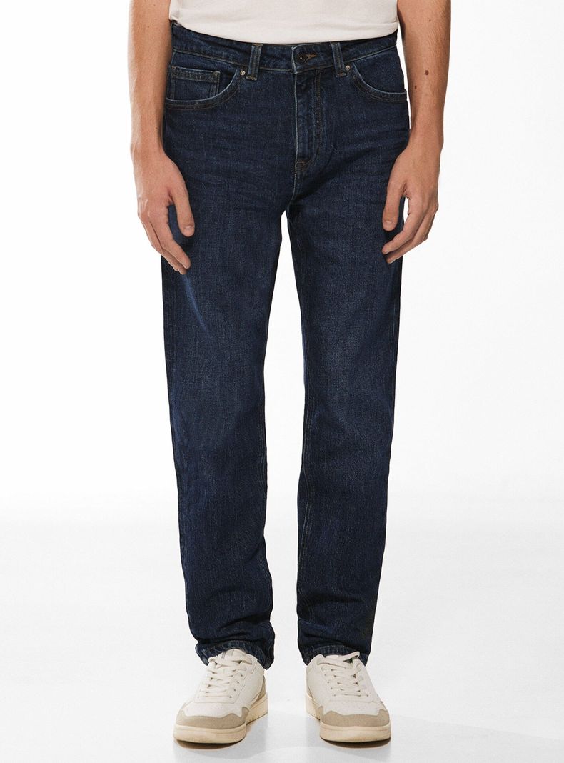 Jeans Regular Lavado Dark