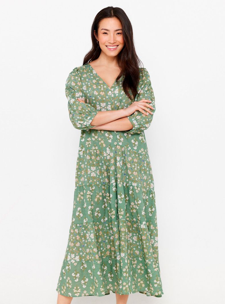 Vestido Estampado Floral-1