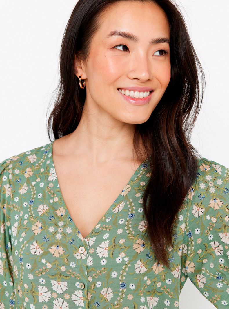 Vestido Estampado Floral-3