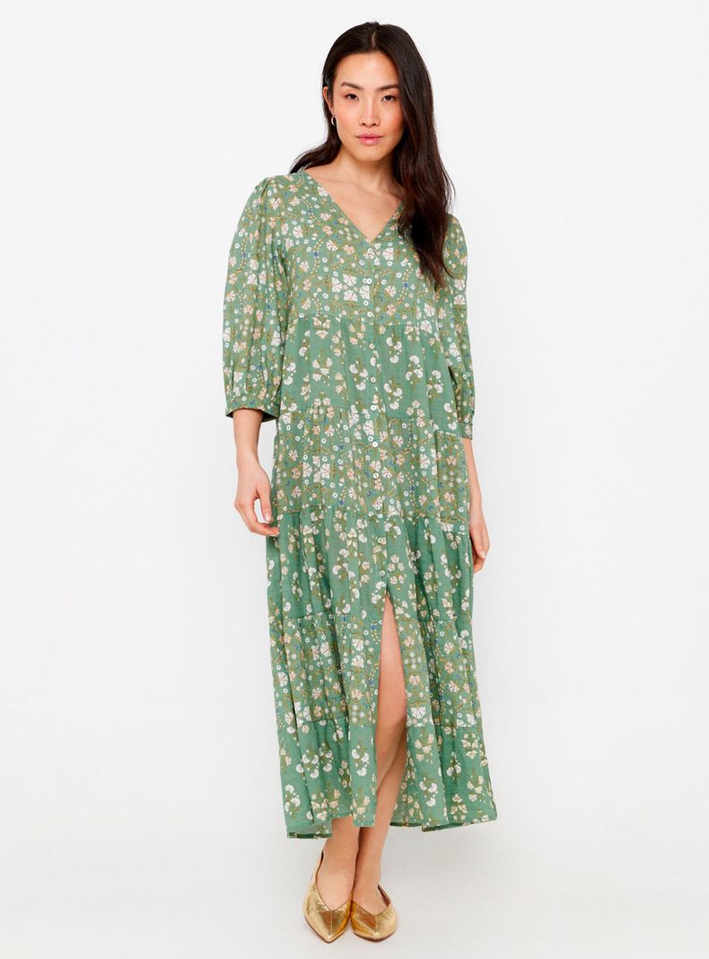 Vestido Estampado Floral-0