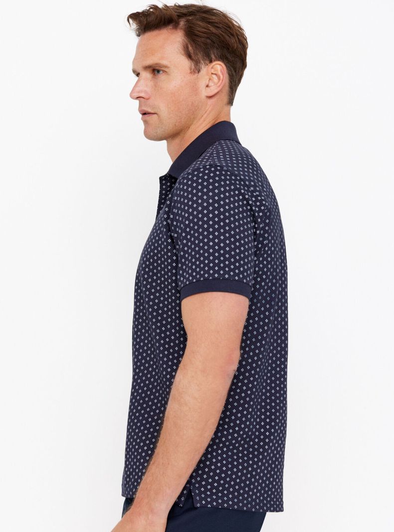 Polera Polo Piqué Estampado-2