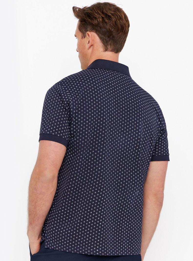 Polera Polo Piqué Estampado-1
