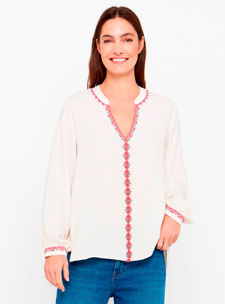 Blusa Fluida Lisa-0