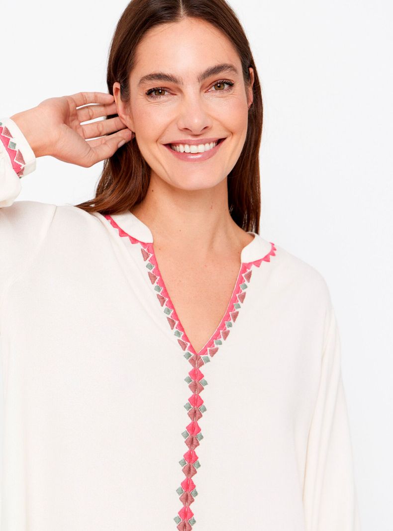 Blusa Fluida Lisa-2